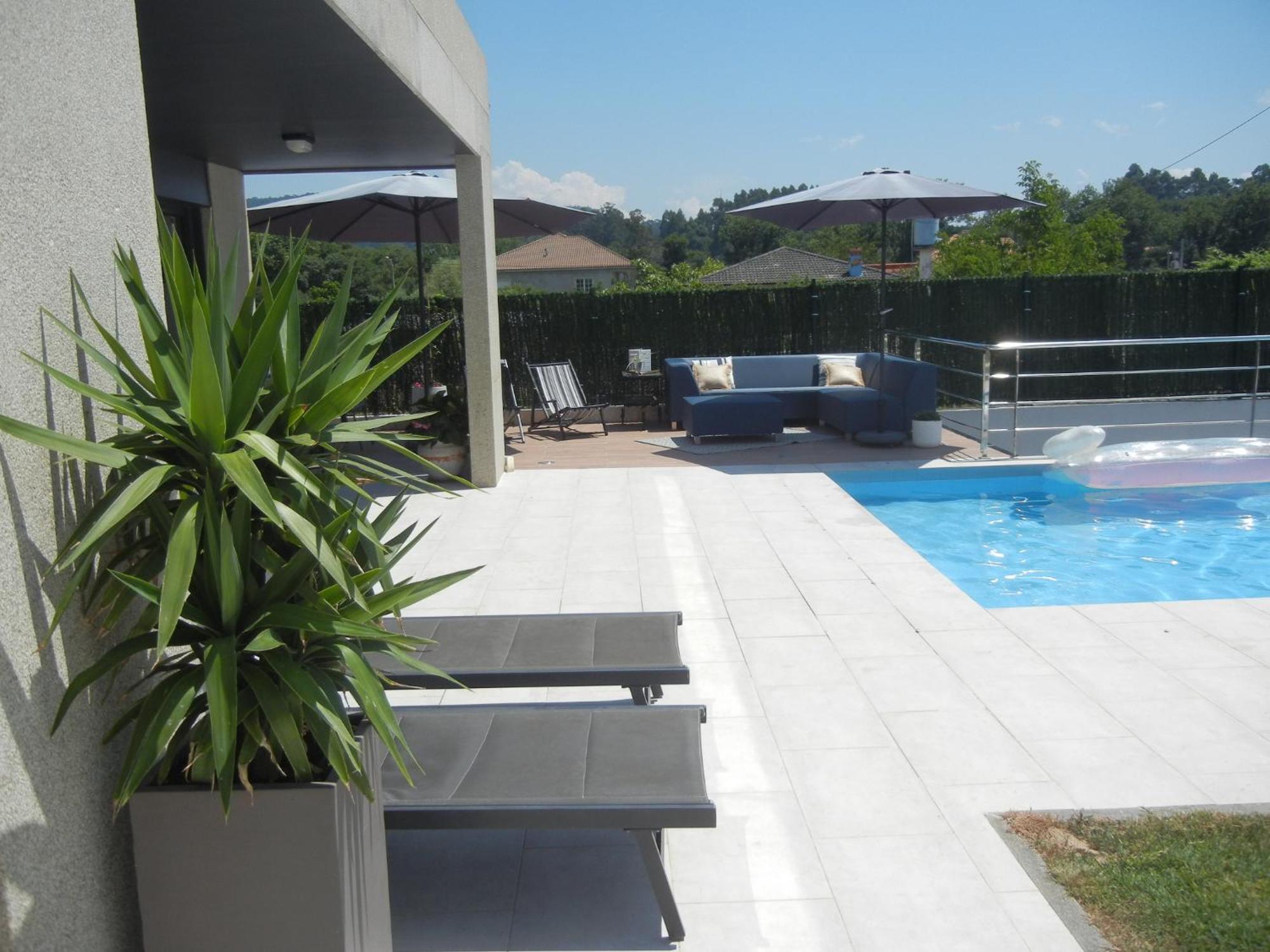 Chalet De Diseno Moderno En Sanxenxo Exteriör bild