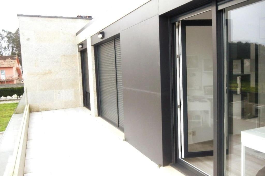 Chalet De Diseno Moderno En Sanxenxo Exteriör bild