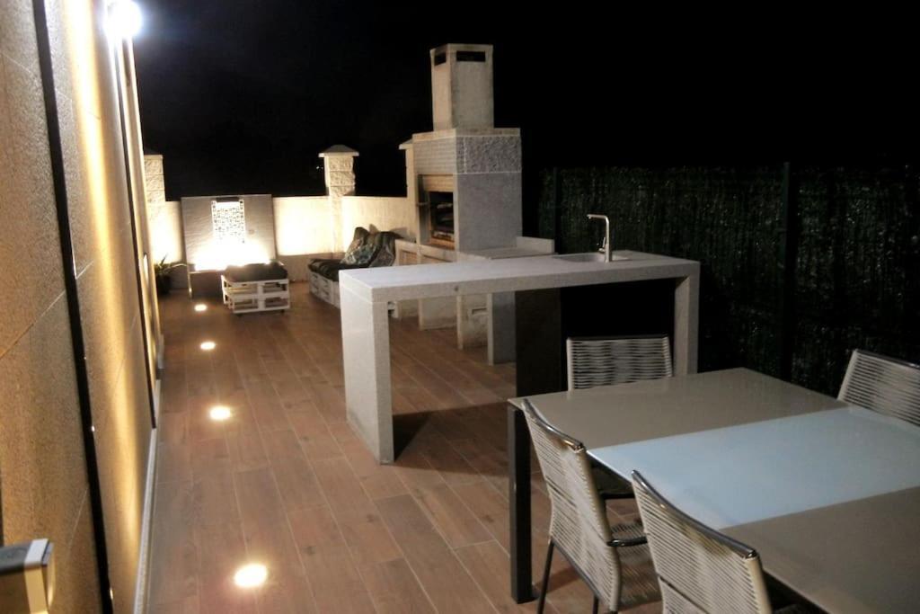 Chalet De Diseno Moderno En Sanxenxo Exteriör bild