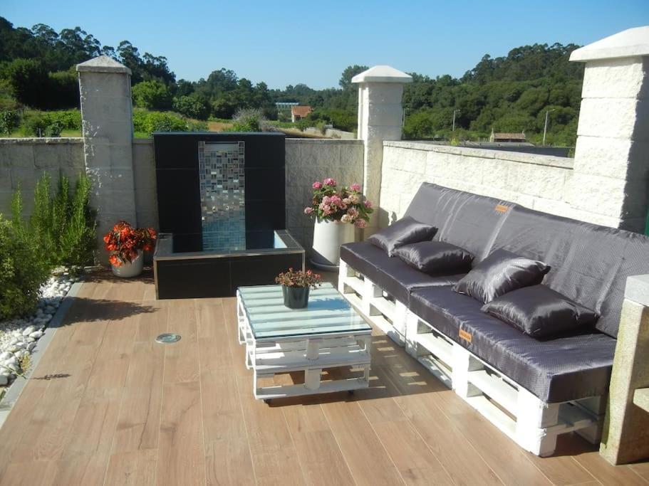 Chalet De Diseno Moderno En Sanxenxo Exteriör bild