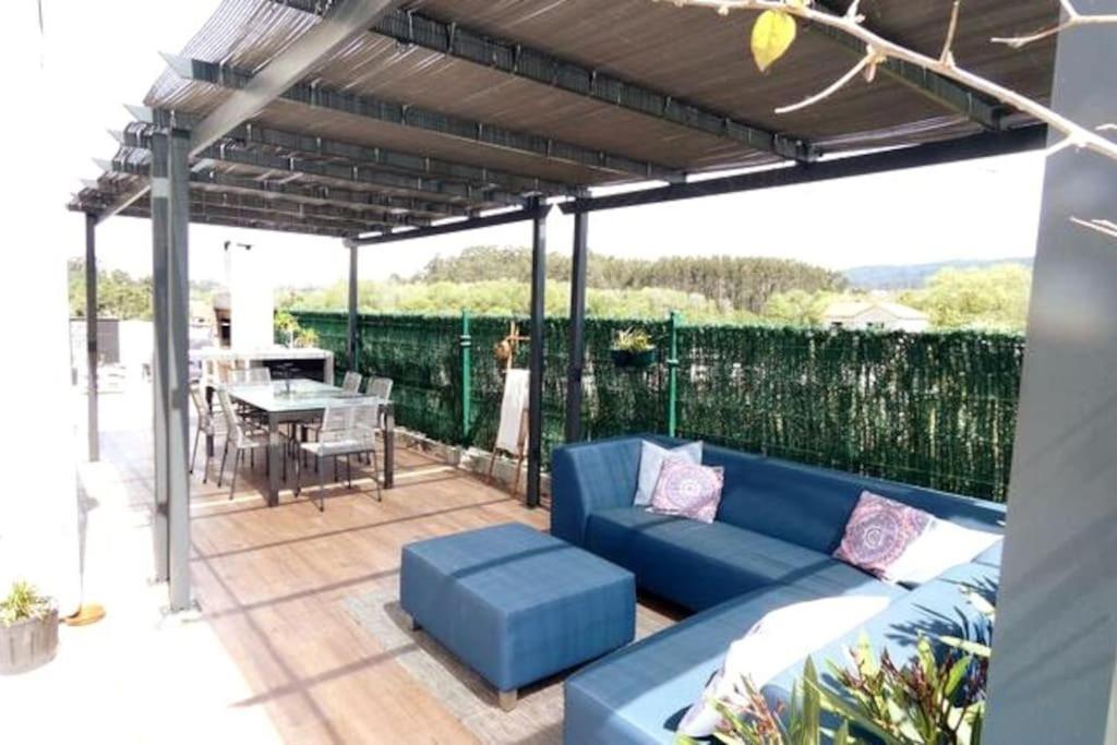 Chalet De Diseno Moderno En Sanxenxo Exteriör bild