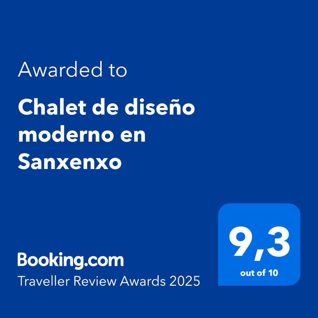 Chalet De Diseno Moderno En Sanxenxo Exteriör bild